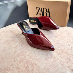 Women's Stylish Pointed-Toe Slip-On Heels