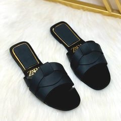 ZARA Inspired Women's Stylish Flat Slippers