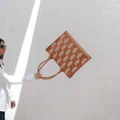 Zellbury Embroidered Premium PU Tote Bag