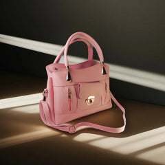 Velanzy Luxe CarryAll – Blush Pink Glow