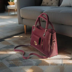Velanzy Luxe CarryAll – Rosewood Blush Gloss