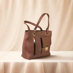 Velanzy Classic Mini Tote – Cocoa Bronze