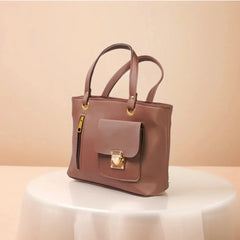 Velanzy Classic Mini Tote – Cocoa Bronze