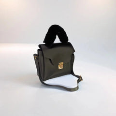 Velanzy Luxe Satchel – Midnight Noir Velvet