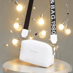 Velanzy Everyday Mini Crossbody – Frost White Style